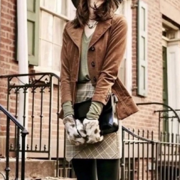 Cabi Chestnut Corduroy Peacoat Jacket | Size Small | Like New - Picture 1 of 16